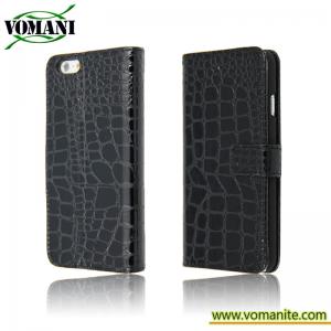 Buy cheap Wallet Style Magnetic Flip Crocodile Pattern Leather Case for iphone 6 plus product