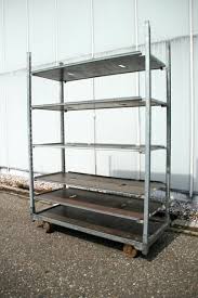 500KG Load Danish Flower Trolley 500KG 6 Tier Metal Plant Stand