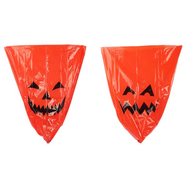 Party Outdoor Twist Ties Decorations Leaf Halloween Trash Bags For Yard Lawn Garden