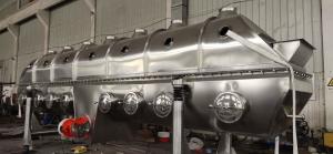 Buy cheap horizontal 0.9m2 -14.4m2 Fluid Bed Drying Equipment Bread Crumb Rectilinear product