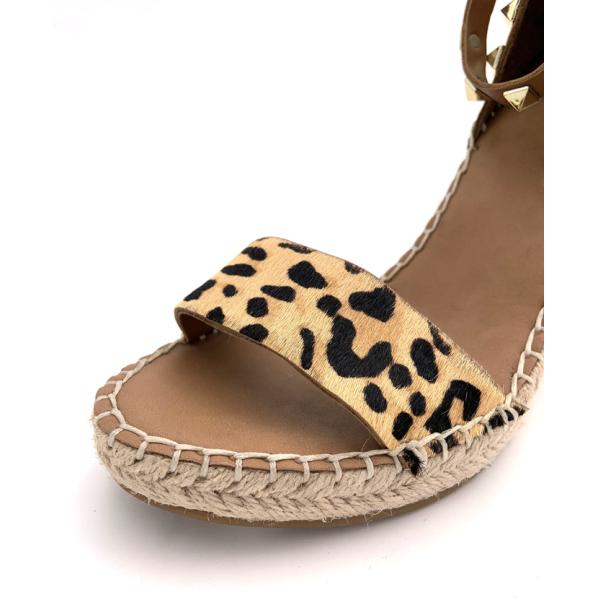 Casual Canvas Espadrilles Shoes With Lace Up Closure Solid Pattern