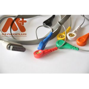 China 7 Lead ECG Holter Cable SE-2003 SE-2012 Edan ECG Cable on sale