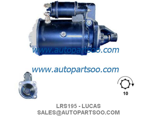 LRS240 0001359045 - LUCAS Starter Motor 12V 2.8KW 10T MOTORES DE ARRANQUE