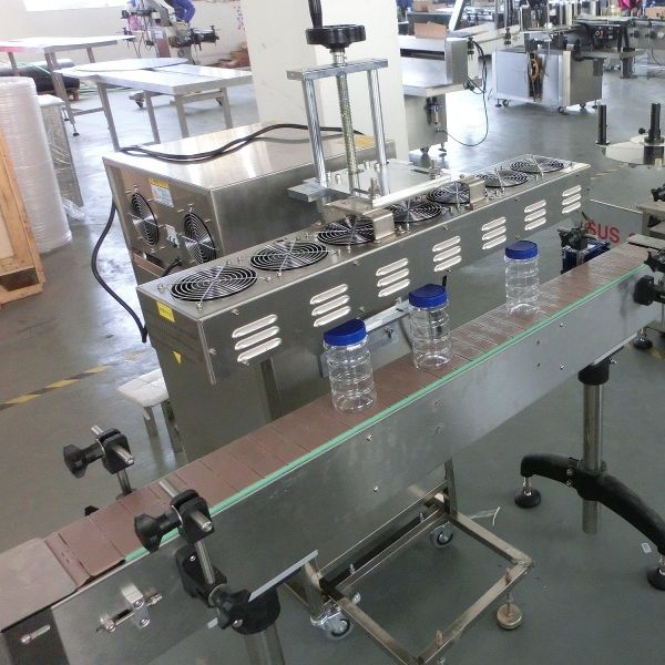 220V Aluminium Foil Automatic Induction Sealing Machine For Chemical Food Bottle Cap