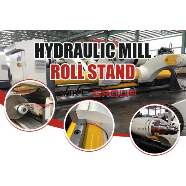 Single Weight Max 4000kg Hydraulic Mill Roll Stand Used For 3/5/7 Ply Corrugated Paperboard Production Line