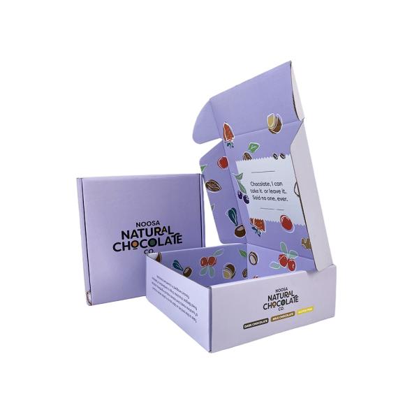 Custom folding anisotropic shipping display carton product example
