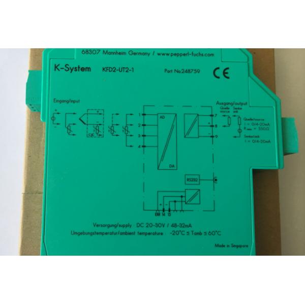 KFD2-UT2-1 PEPPERL FUCHS Isolated Barrier Universal Temperature Converter Configurable By PACTware