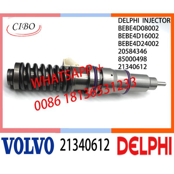 Fuel Diesel Injector 21340612 BEBE4D08002 BEBE4D16002 BEBE4D24002 20584346 85000498 E3.18 for VOL D13 EURO3 HIGH POWER