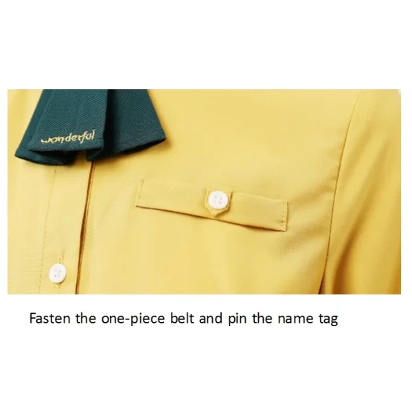 Soft and Comfortable Catering and Hotel Service Fast Food Restaurant Waiter Workwear