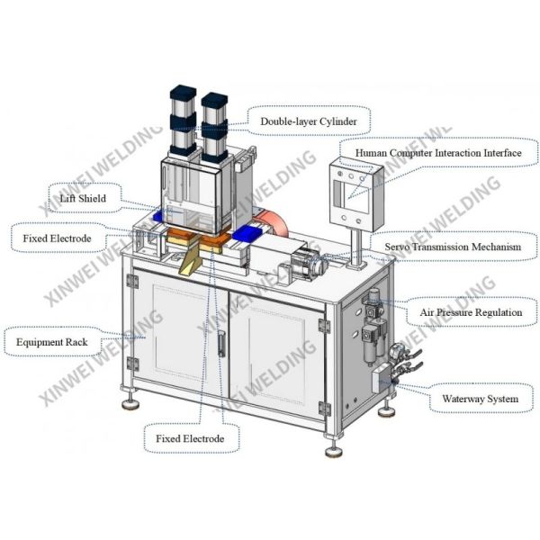 Soudeuse Bout À Bout Resistance Strip Flash Butt Welders Saw Blade Welding Machine