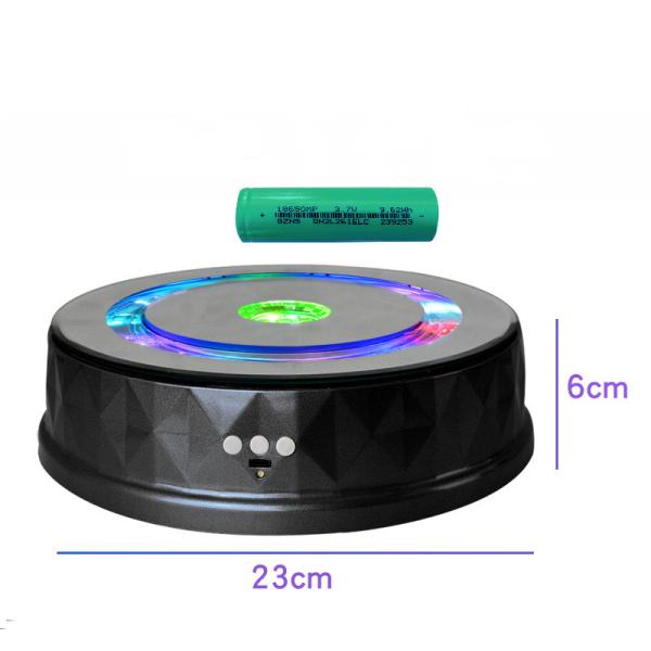 23cm Exquisite Rotating Led Display Stand 360 Degree Rotating Turntable Display Stand