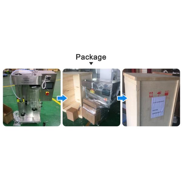 1500-3000ml/H Small Scale Spray Dryer Toption Milk Powder Dryer