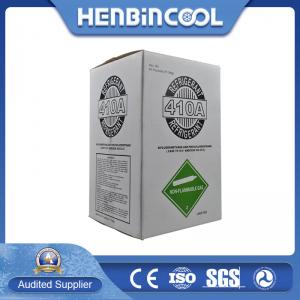 China CAS 75-28-5 HFC R410A Refrigerant 25lb 11.3kg Freon Gas For Ac on sale