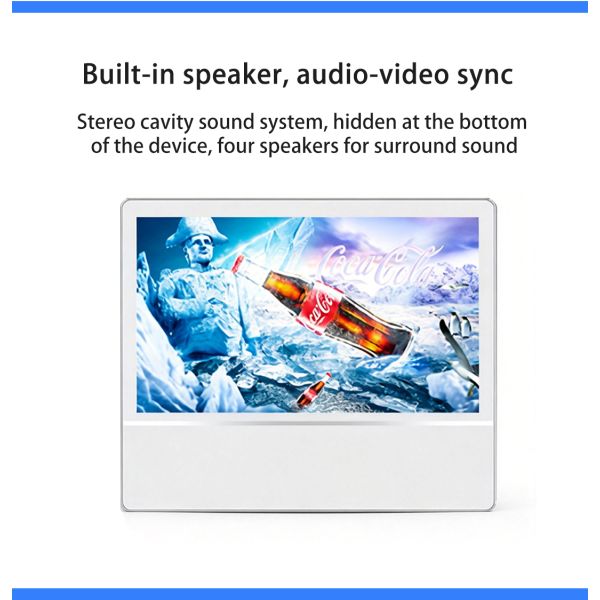 21.5 Inch Wall-Mounted Android WiFi USB Smart Advertising Screen Digital Signage and Displays for Elevator