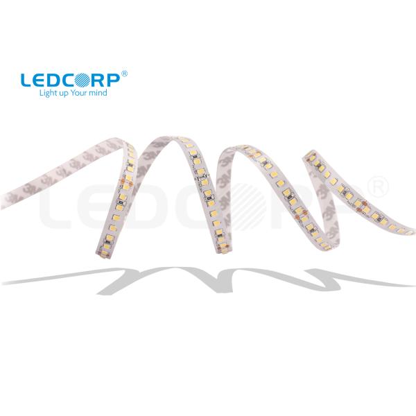 High Efficacy LED Strip 18w/m 2880lm/m New No Dark Spots Chip Phosphor Golden Wires Copper Holder
