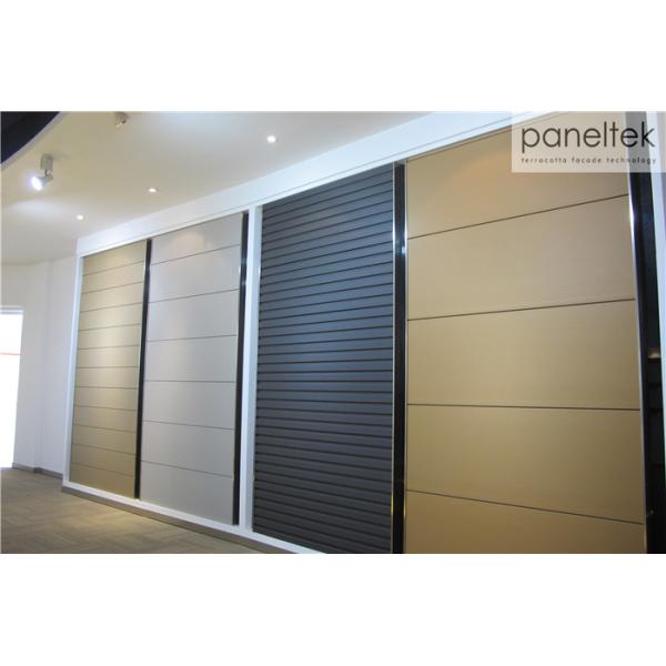 Rough And Fine Flat Ceramic Tile Exterior Cladding With Heat Preservation