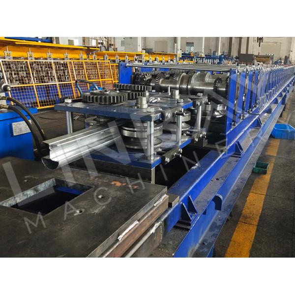 Chain Drive Wire Mesh Post Roll Forming Machine 8 Tons