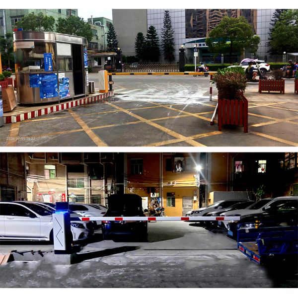 Intelligent DC Brushless Road Boom Barrier IP44 For Residential Communities