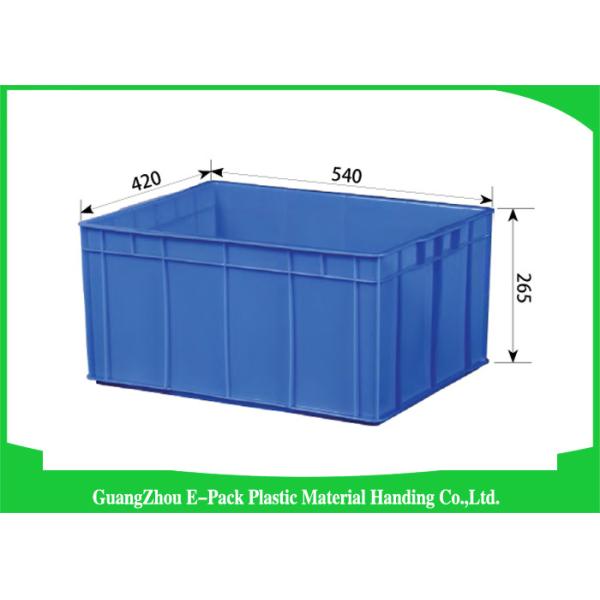 Quality Packaging Storage Plastic Stackable Containers Recycle Long Service Life for sale