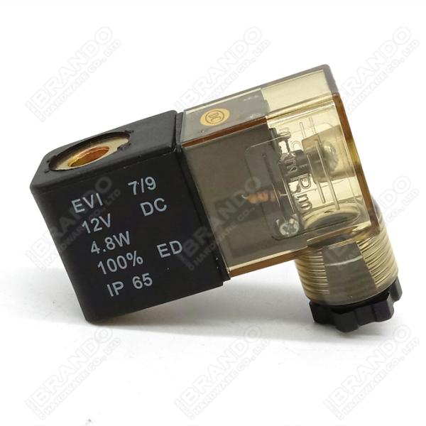 DIN43650B IP65 MPM Solenoid Coil Connector With LED DIN 43650 Form B