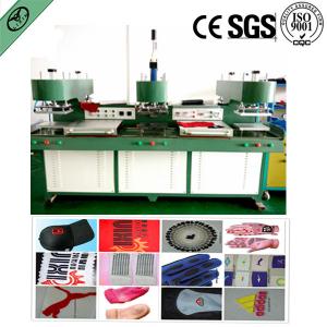 Buy cheap liquid pvc T shirt logo making machinery stable oil hydraulic system exfactory price product