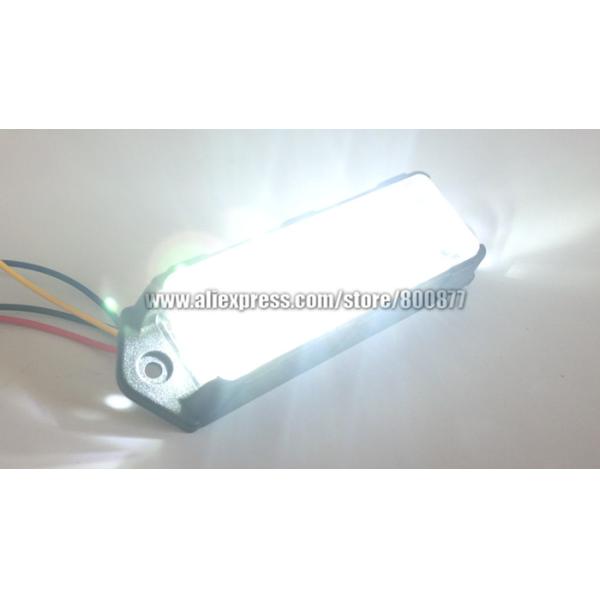 VS-938D DUAL COLOR LED Surface Mounting grill light, 6*3W each LED, 17 patterns car LED warning head lights