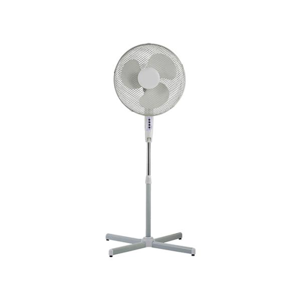 60Hz Heavy Duty Electric Pedestal Fans Wide Range Oscillating Mechanical Push - Pull