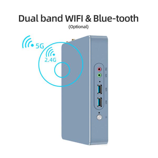 10 Core Intel Alder Lake NUC N5095 Win10 HTPC Dual Hd-Mi 4K UHD Ultra Win11 Mini Portable Computer Pc For Onsite Training