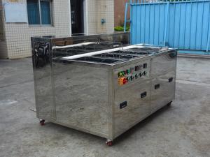Buy cheap Multi Tank Industrial Ultrasonic Cleaner For Car / Motor / Truck Wash Rinse Dry Ultrasonic Parts Cleaner product