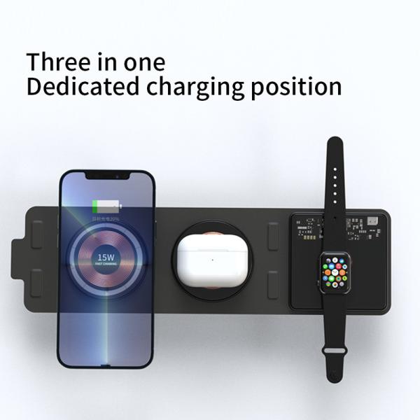 Most Selling Product Multifunction Chargers 3 In 1 Folding Magnetic Wireless Charger For Iphone 14