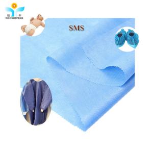 China Surgical Drapes SMS Non Woven Fabric For Medical Gowns And Clean Air Suits on sale