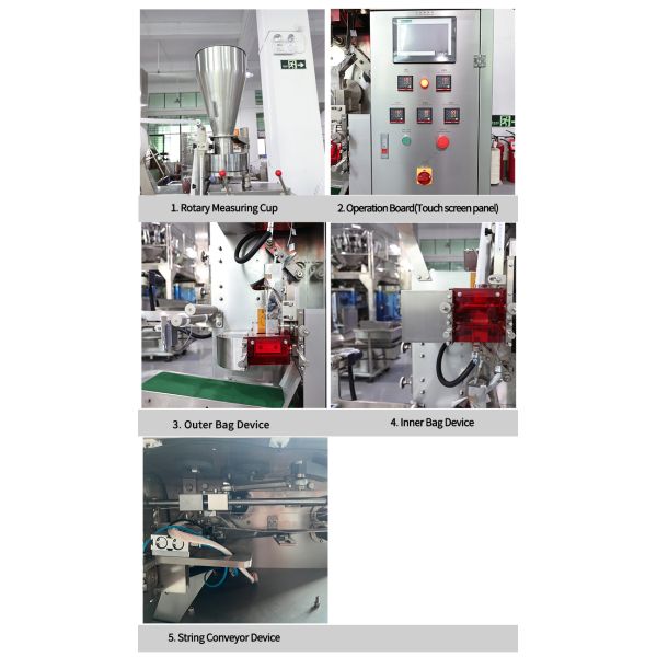 High Quality Automatic Tea Bag Packing Machine Filter Paper Multi Function Packaging Machines