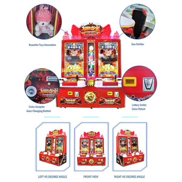 Cube Coin Prize Machine / 2 Player Arcade Cabinet for Shopping Malls