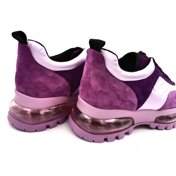 Leather Upper Material Womens Platform Shoes With Fashionable Design
