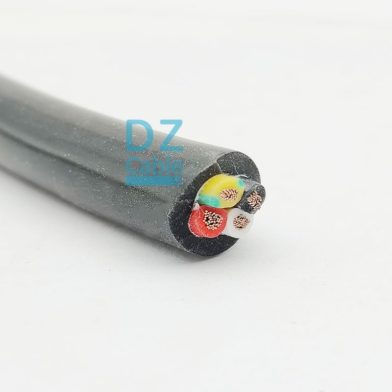 Flexible Multicore Cable 4core Copper Silicone Unscreened Cable CU/SiR/SiR 4G4