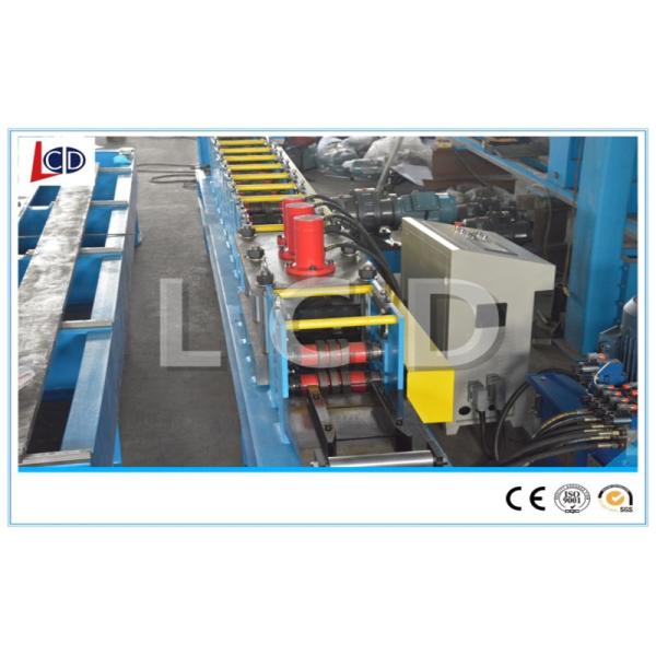 Light Steel Stud Roll Forming Machine , PLC Control Metal Stud Making Machine