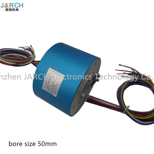 38.10mm Through Bore Electrical Slip Ring 3.9 " Overall Diameter With Rotary Joint