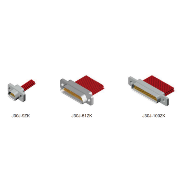 Rectangular Connector M83513 J30J Series Connector M83513-04-E03N 31 Pin Female Sokect Cable Connector