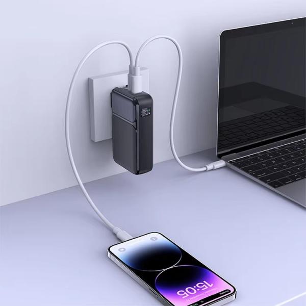 TYPE-C Input Interface 20000mAh Portable Power Bank with LED Display and ULTRATHIN Design