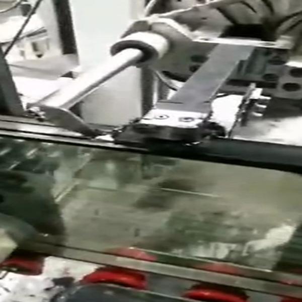 Insulating glass sealing machines automatic robot hot melt insulating glass sealing machine