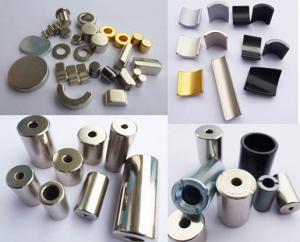 Buy cheap High Quality Neodymium Cylinder Magnet (magnetic sheets) with nickel plating used in motor product