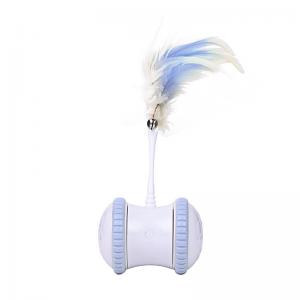 China Electronic Intelligent Cat Tumbler Toy With Feather on sale