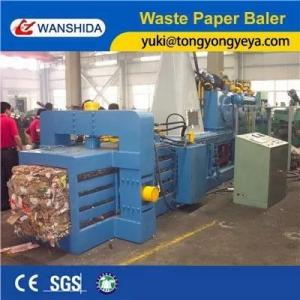China 8.5 Ton Horizontal Baler Machine 1 Set Waste Cardboard Balers For OCC on sale