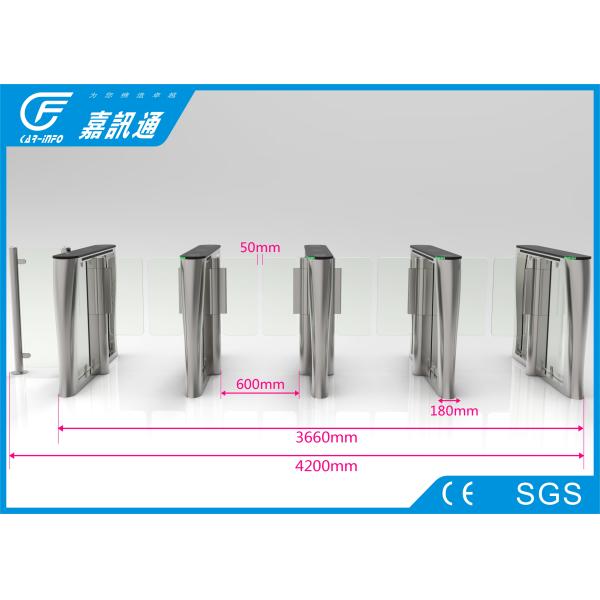retractable swing barrier High speed gate access control system
