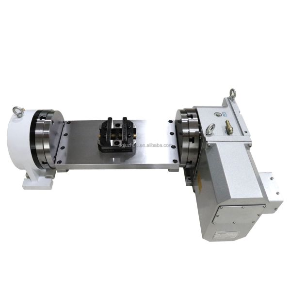 Worm Gear 4 Axis Rotary Table Tailstock For CNC Router Engraver Milling Machine