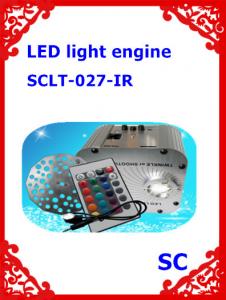 China 27W LED fiber optic light source engine, RGW, Wireless, Twinkle IR controller on sale