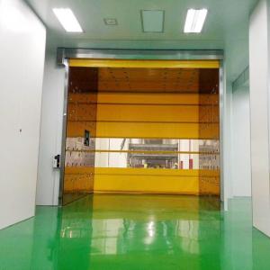 China Large Cargo SUS304 Clean Room Air Shower Rapid Roll Up Shutter Doors on sale