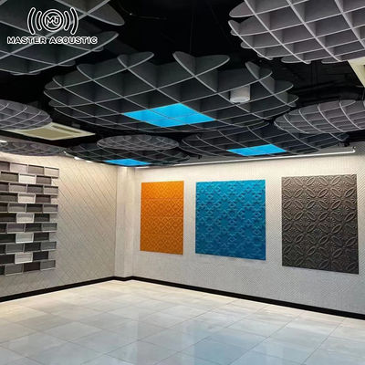 Acoustic Polyester Ceiling Panels for Noise Reduction