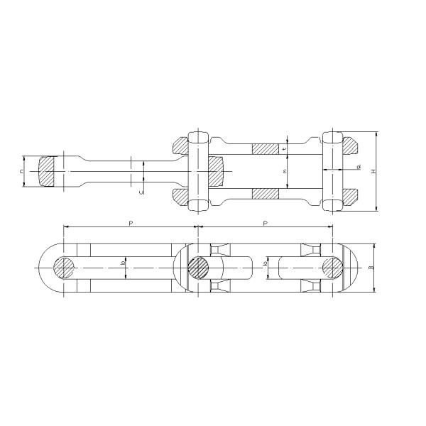X458 4" Alloy Steel Drop Forged Chains For I Beam Systems