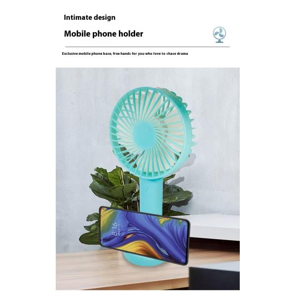 LP Portable Usb Handheld Fan Lash Table Fan Summer Must Have Rechargeable Battery Portable Air Cooling Usb Mini Fan